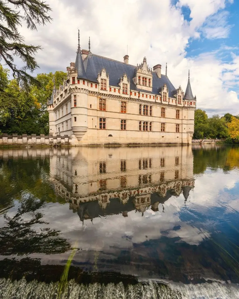 Château d’Azay-le-Rideau à 700 mètres de nos gîtes de charme