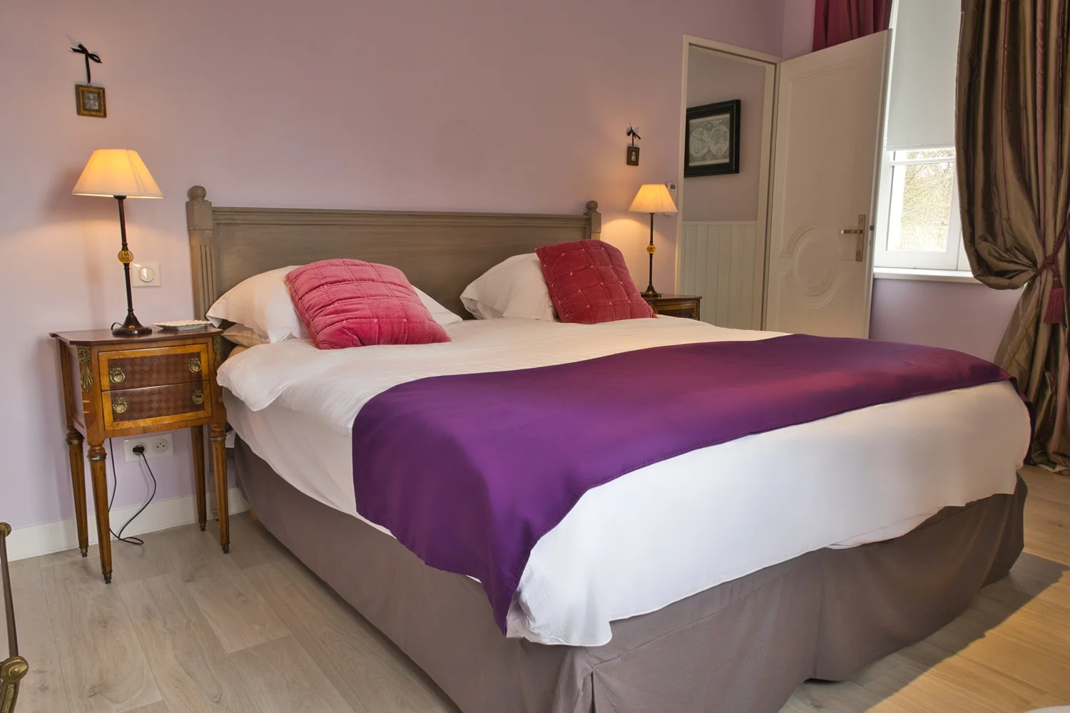 chambre confortable au cottage du château