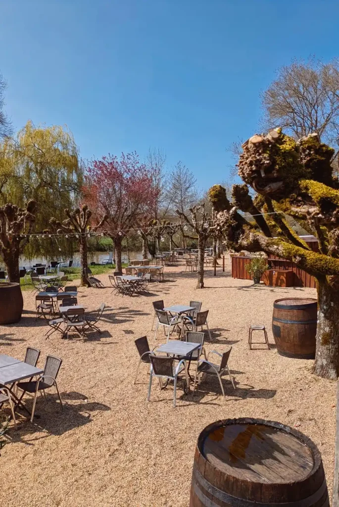 Guinguette à Azay-le-Rideau