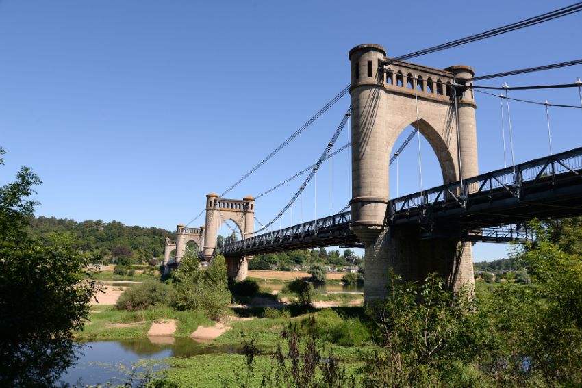 Pont de Langeais à proximité d'Azay-le-Rideau